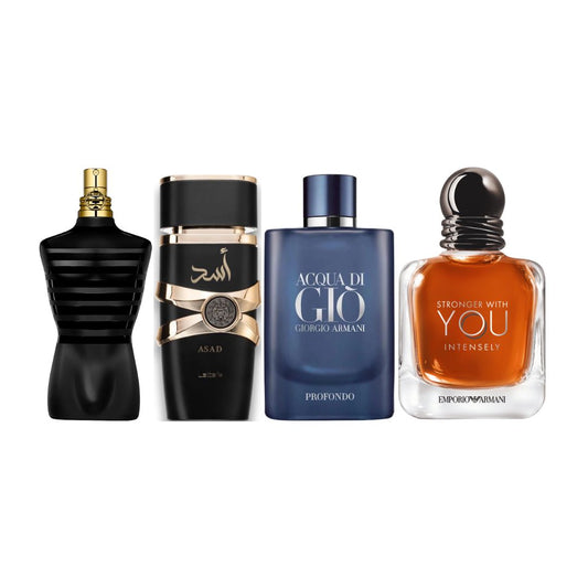Combo Perfumes JPG, Lattafa, Stronger With You, Aqua Di Gio